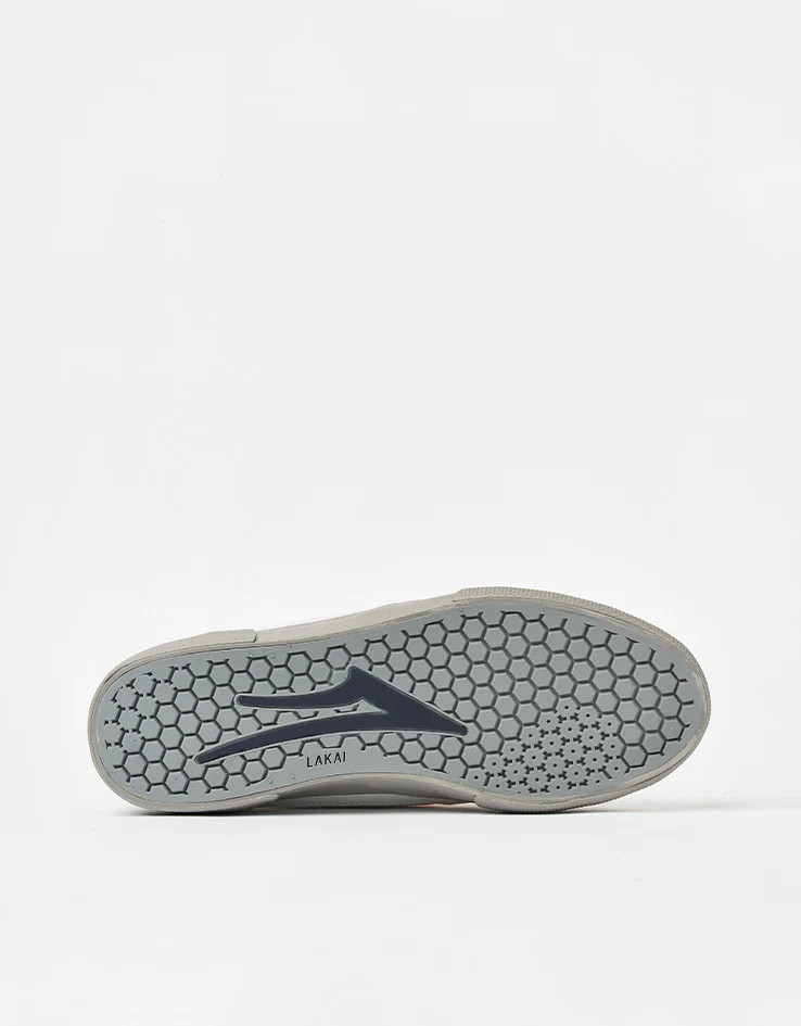 Lakai Cambridge Skate Shoes - White Leather - Image 5