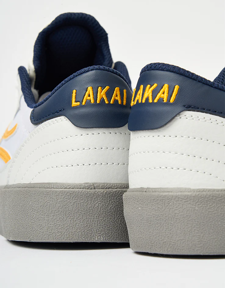 Lakai Cambridge Skate Shoes - White Leather - Image 6