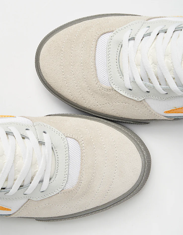 Lakai Cambridge Skate Shoes - White Leather - Image 8