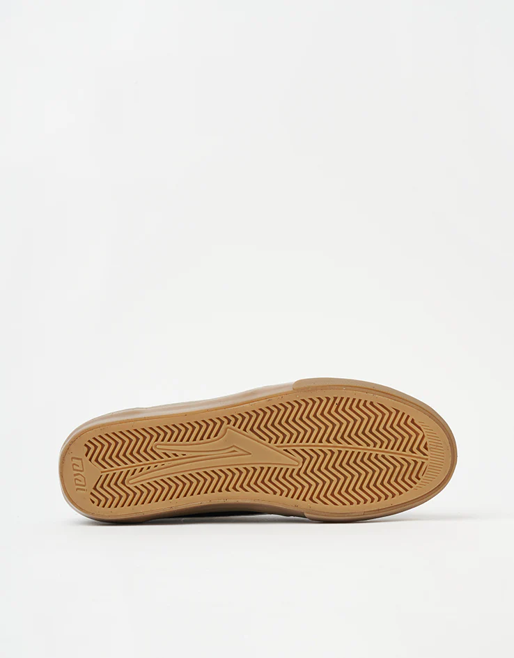 Lakai Griffin Skate Shoes - Black/Gold Suede - Image 5
