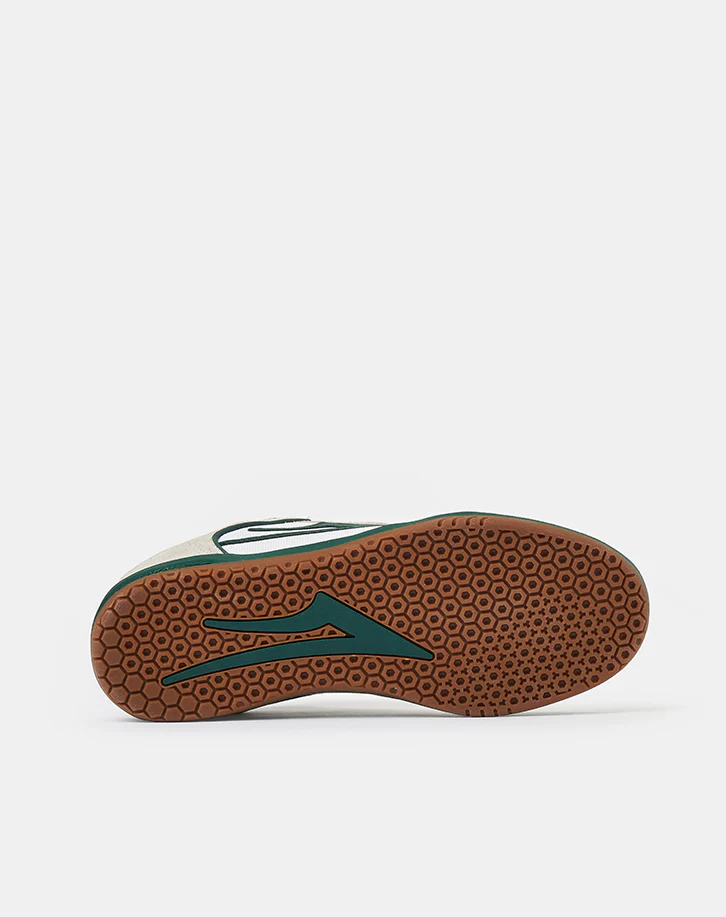 Lakai Telford Elite Skate Shoes - Cordura White/Spruce - Image 7