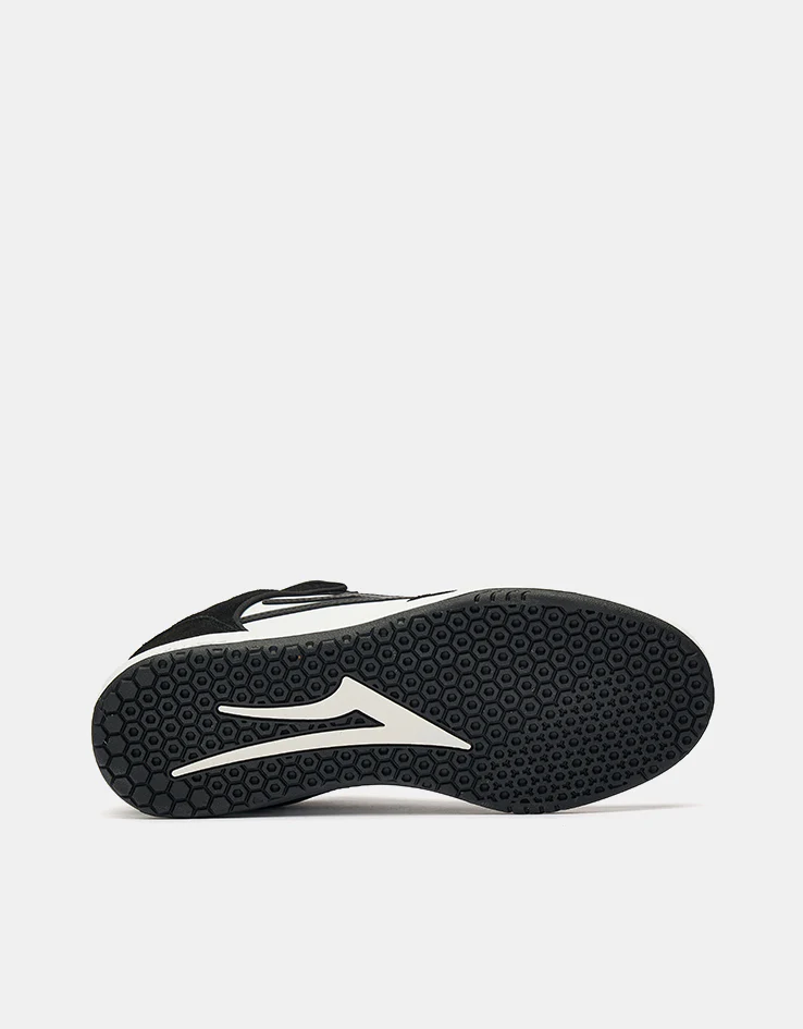 Lakai Telford Low Skate Shoes - Black/White - Image 5