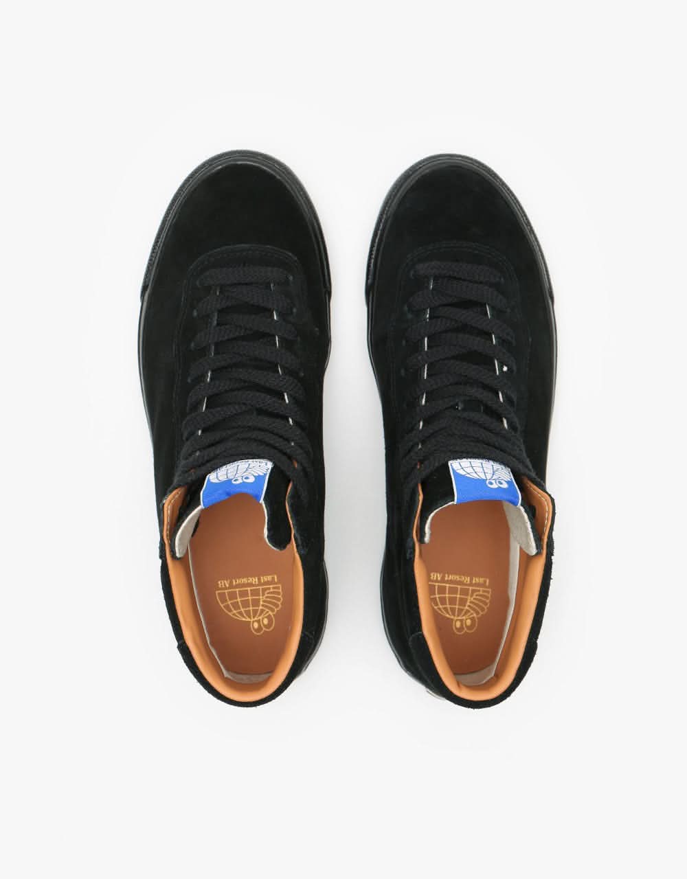 Last Resort AB VM001 Suede Hi Skate Shoes - Black/Black - Image 5