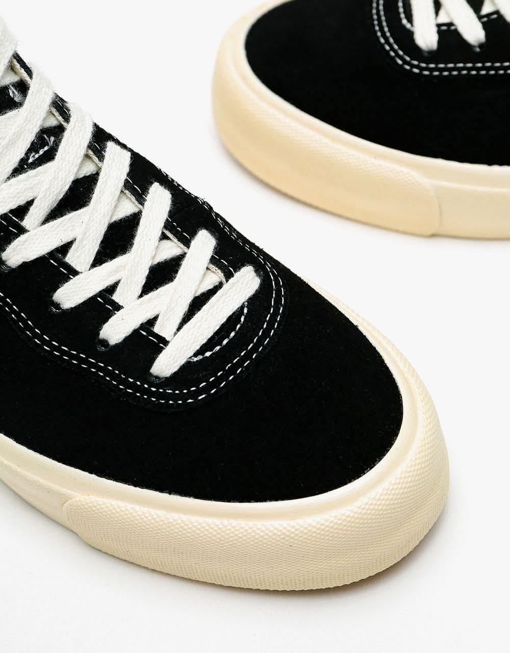 Last Resort AB VM001 Suede Hi Skate Shoes - Black/White - Image 7