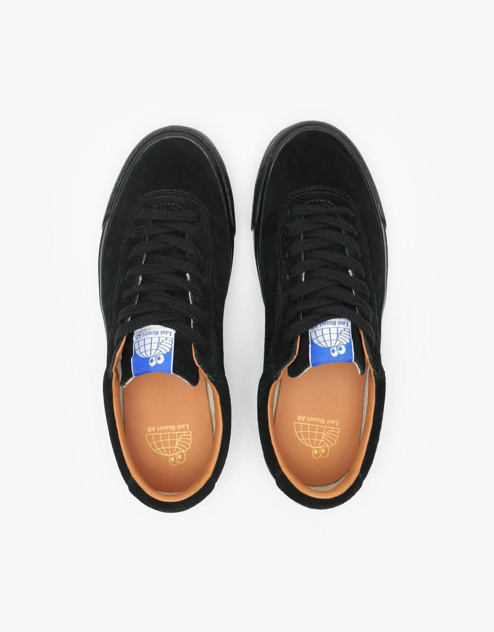 Last Resort AB VM001 Suede Lo Skate Shoes - Black/Black - Image 5