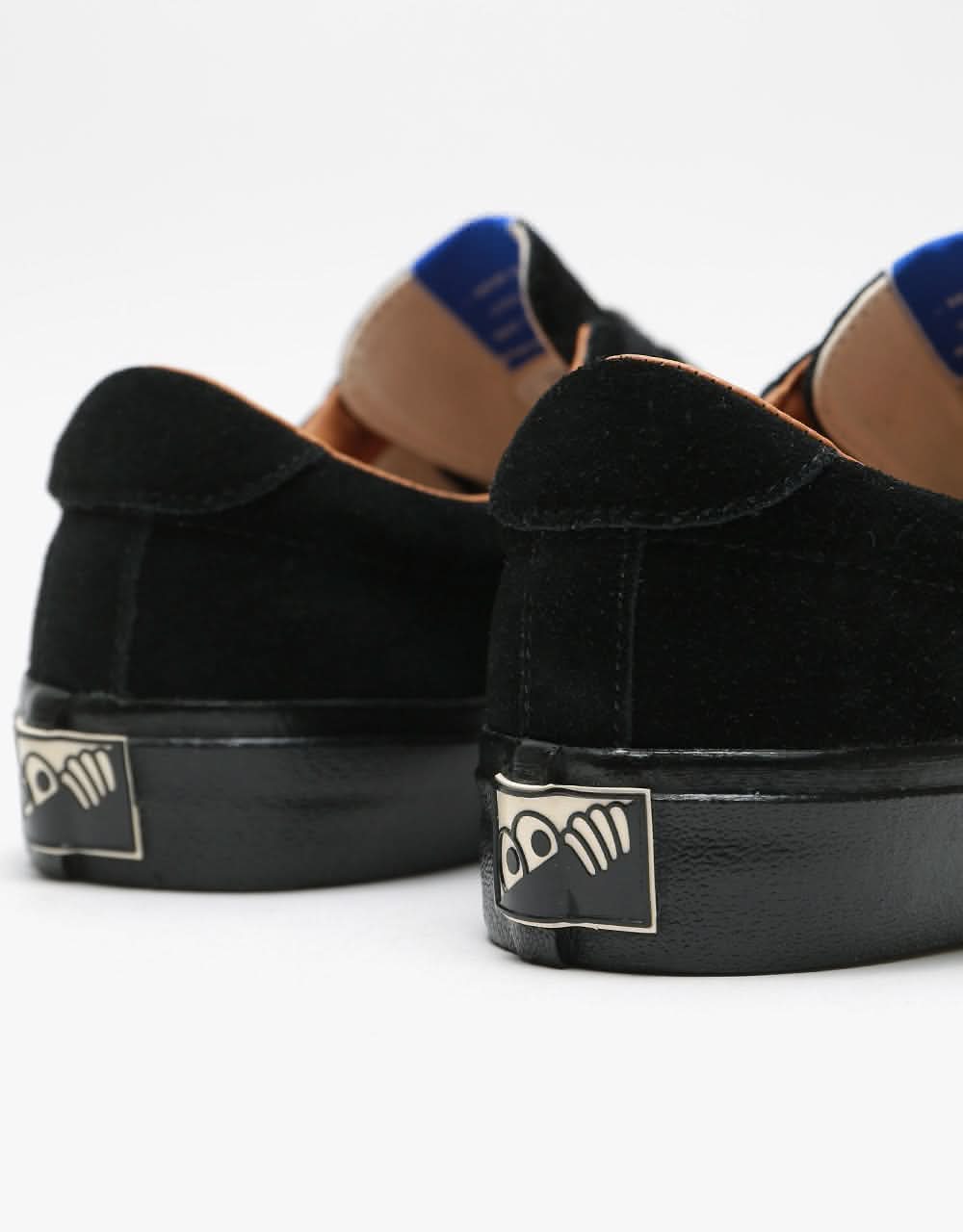 Last Resort AB VM001 Suede Lo Skate Shoes - Black/Black - Image 6