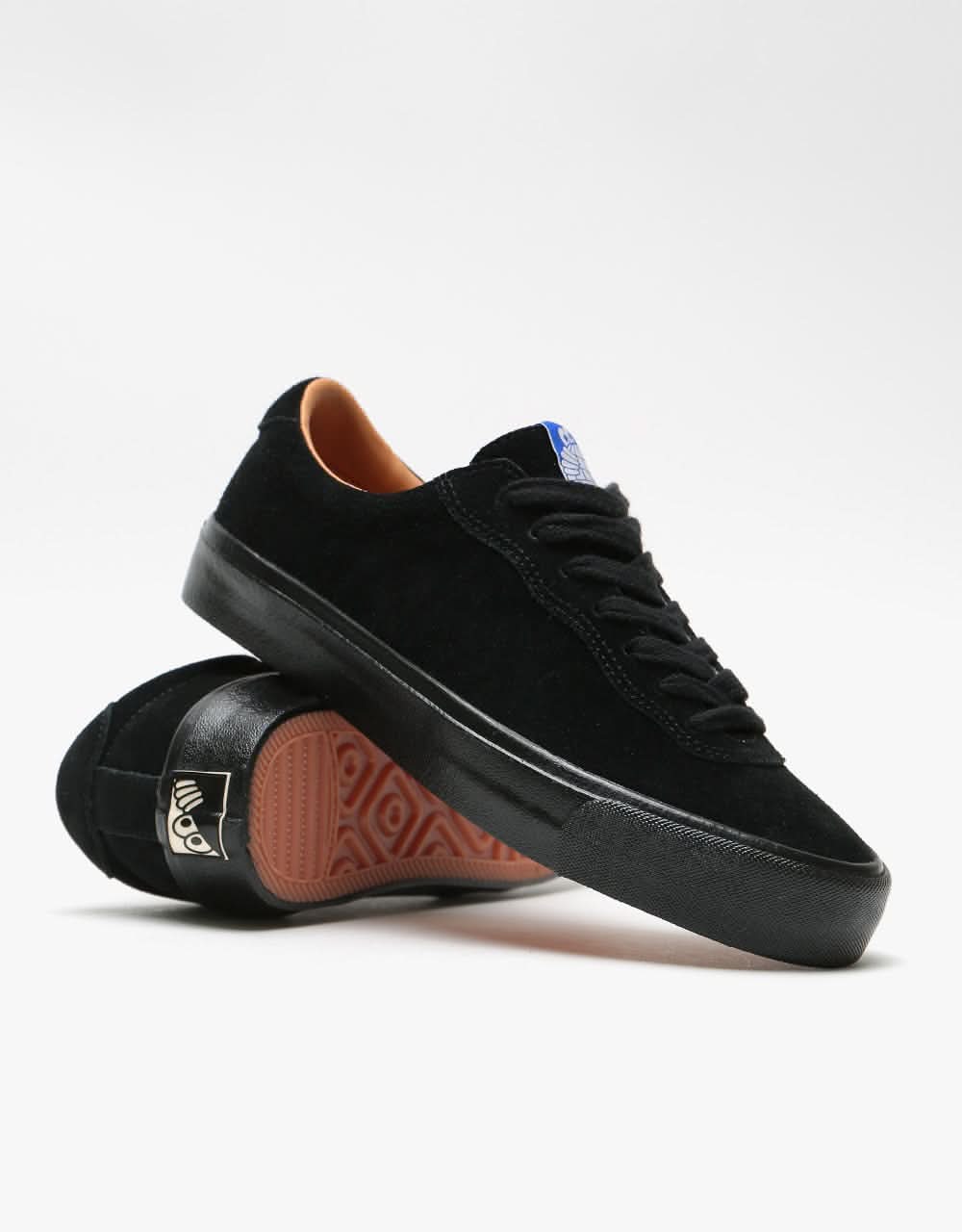 Last Resort AB VM001 Suede Lo Skate Shoes - Black/Black - Image 7