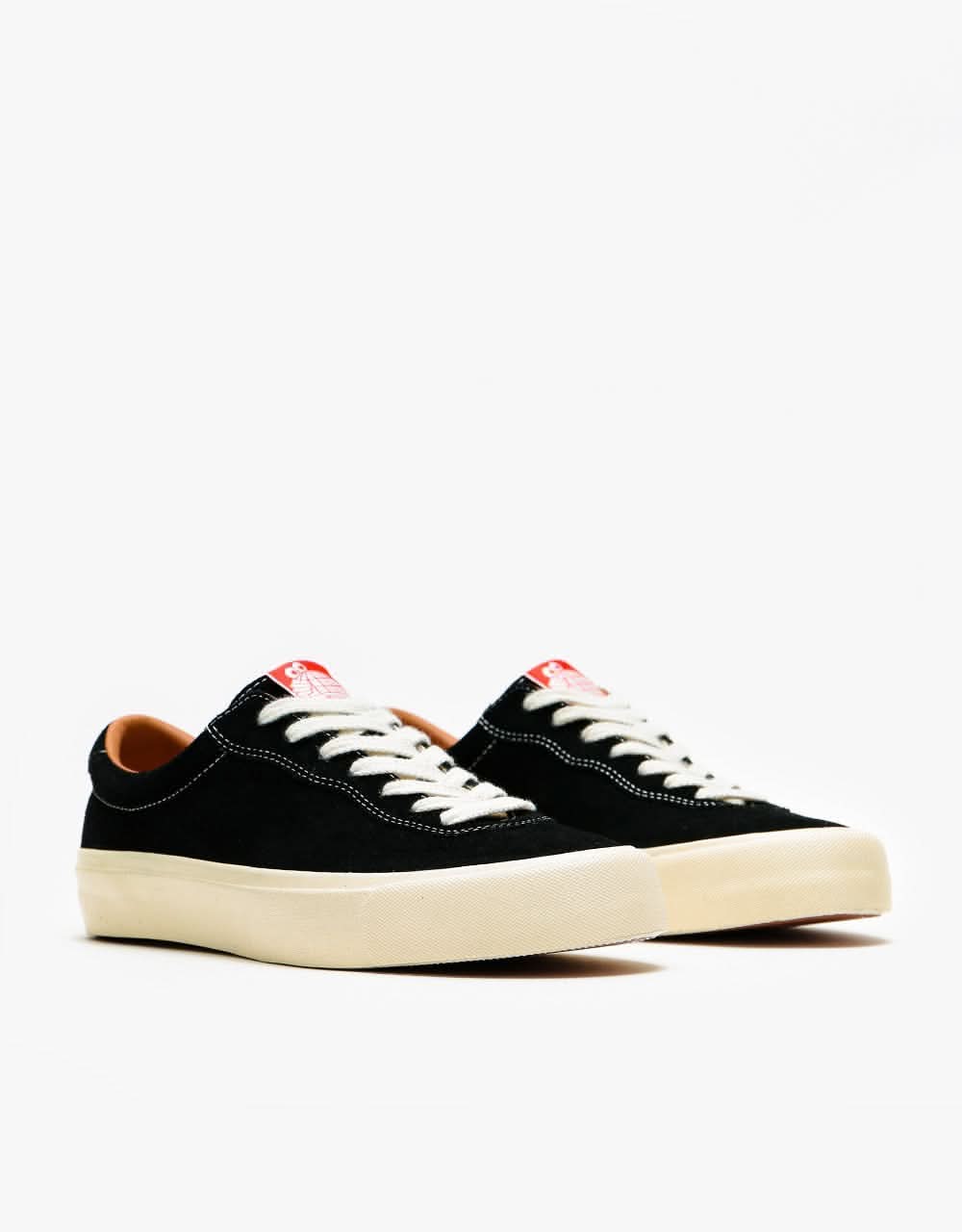 Last Resort AB VM001 Suede Lo Skate Shoes - Black/White - Image 2