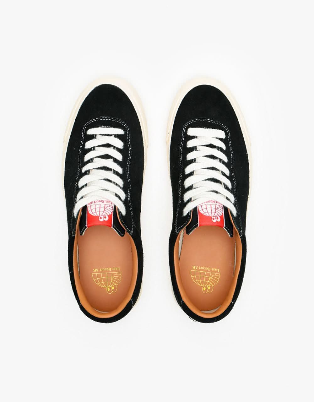 Last Resort AB VM001 Suede Lo Skate Shoes - Black/White - Image 5