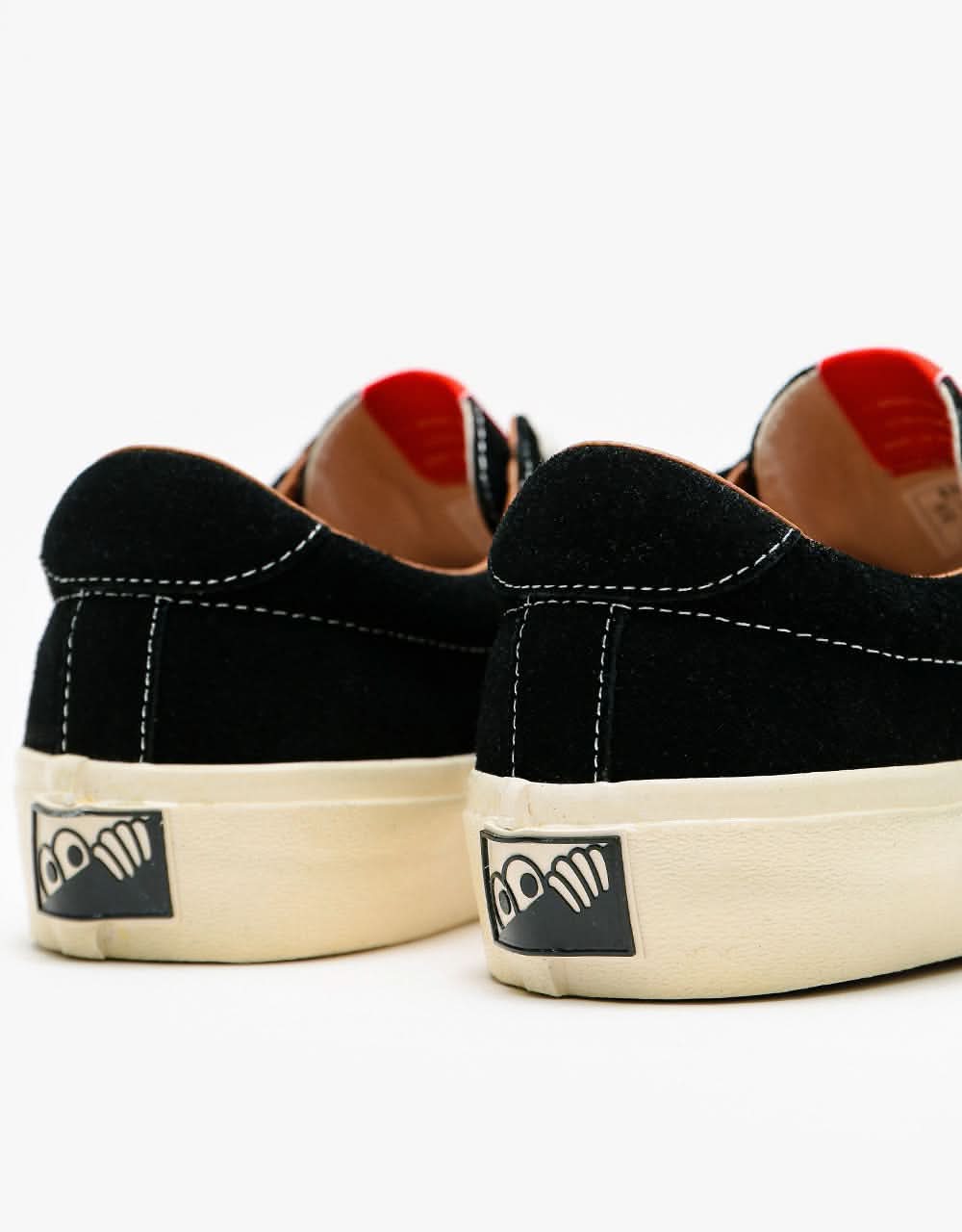 Last Resort AB VM001 Suede Lo Skate Shoes - Black/White - Image 6