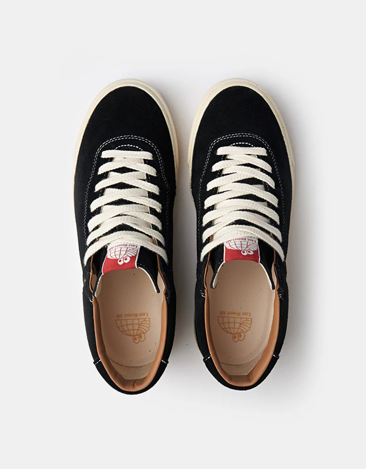 Last Resort AB VM001 Suede Mid Skate Shoes - Black/White - Image 2