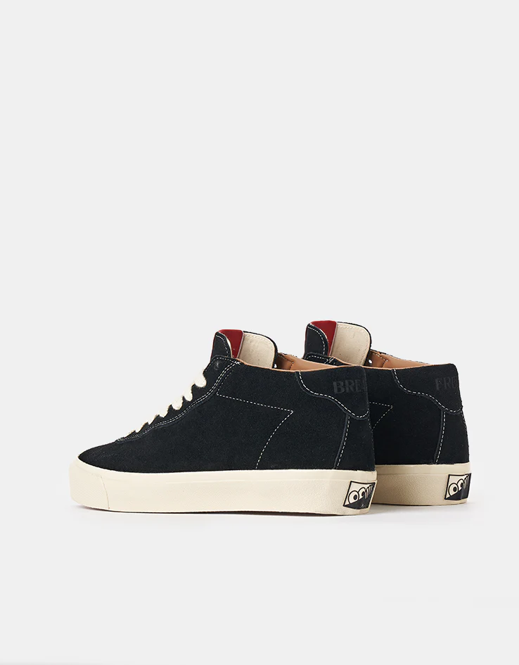 Last Resort AB VM001 Suede Mid Skate Shoes - Black/White - Image 4