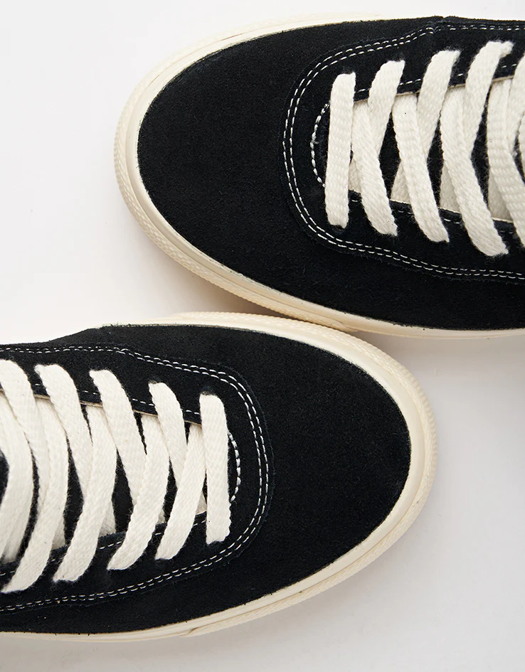 Last Resort AB VM001 Suede Mid Skate Shoes - Black/White - Image 8