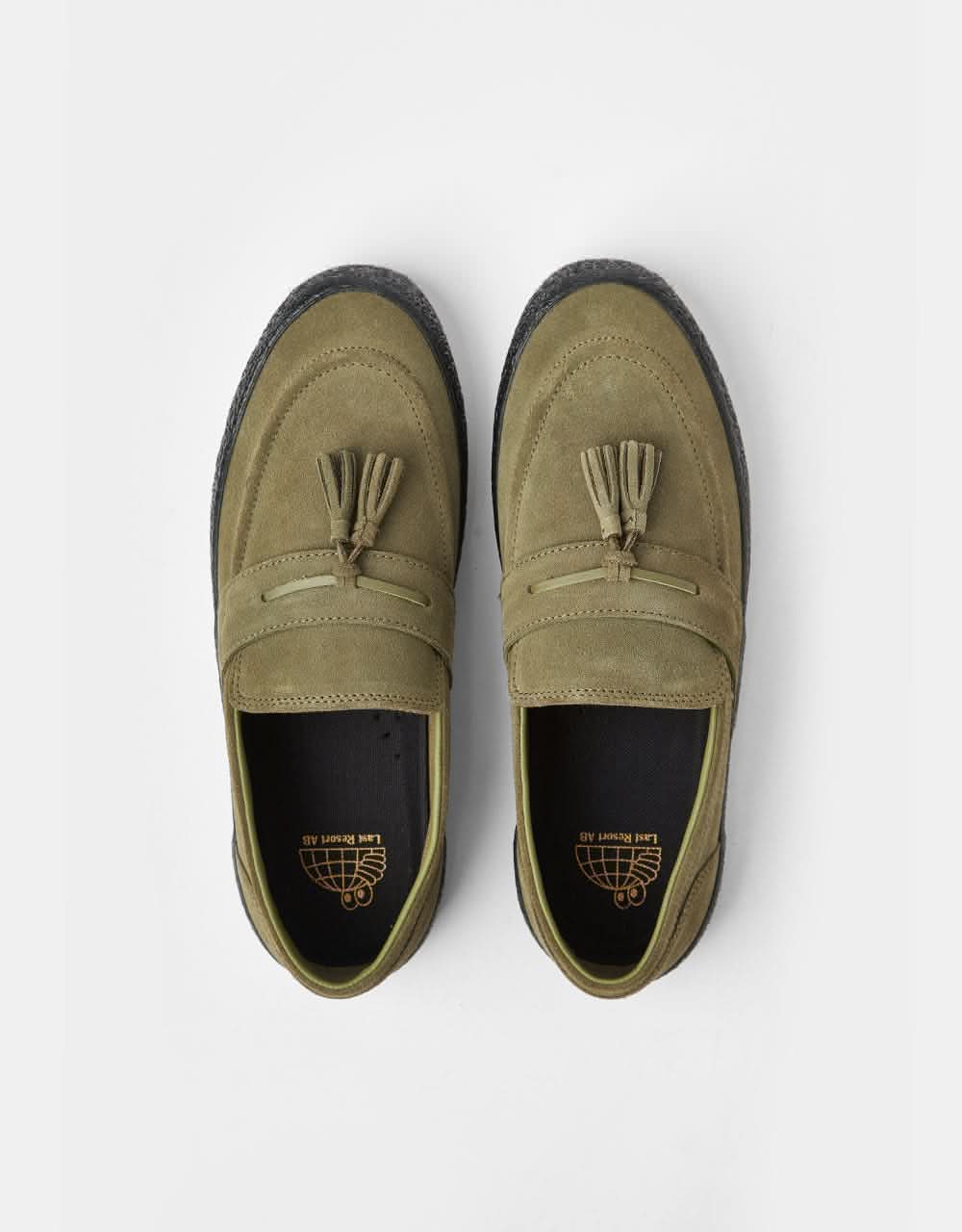 Last Resort AB VM005 Loafer Skate Shoes - New Olive/Black - Image 2