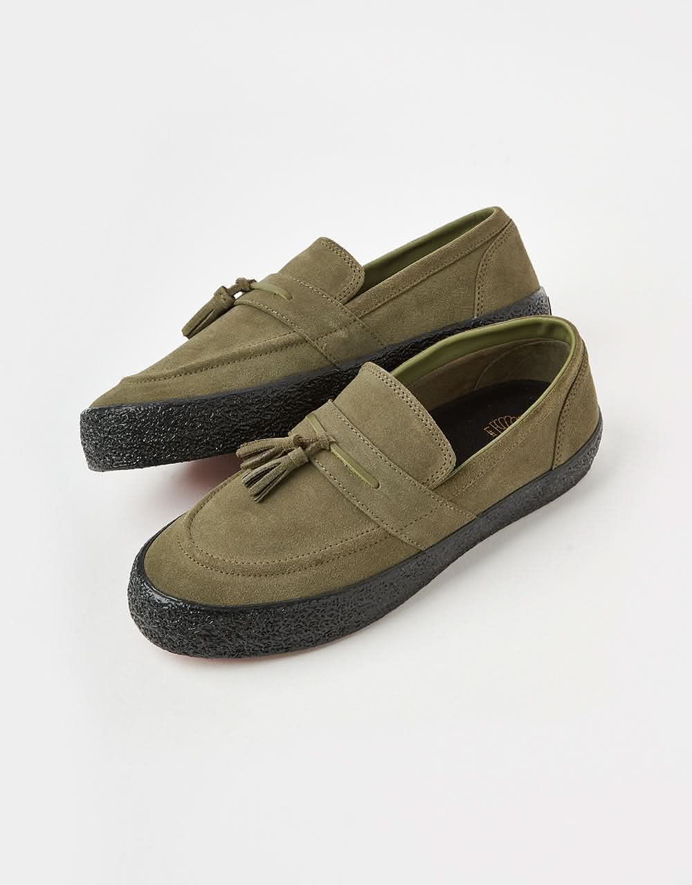 Last Resort AB VM005 Loafer Skate Shoes - New Olive/Black - Image 4