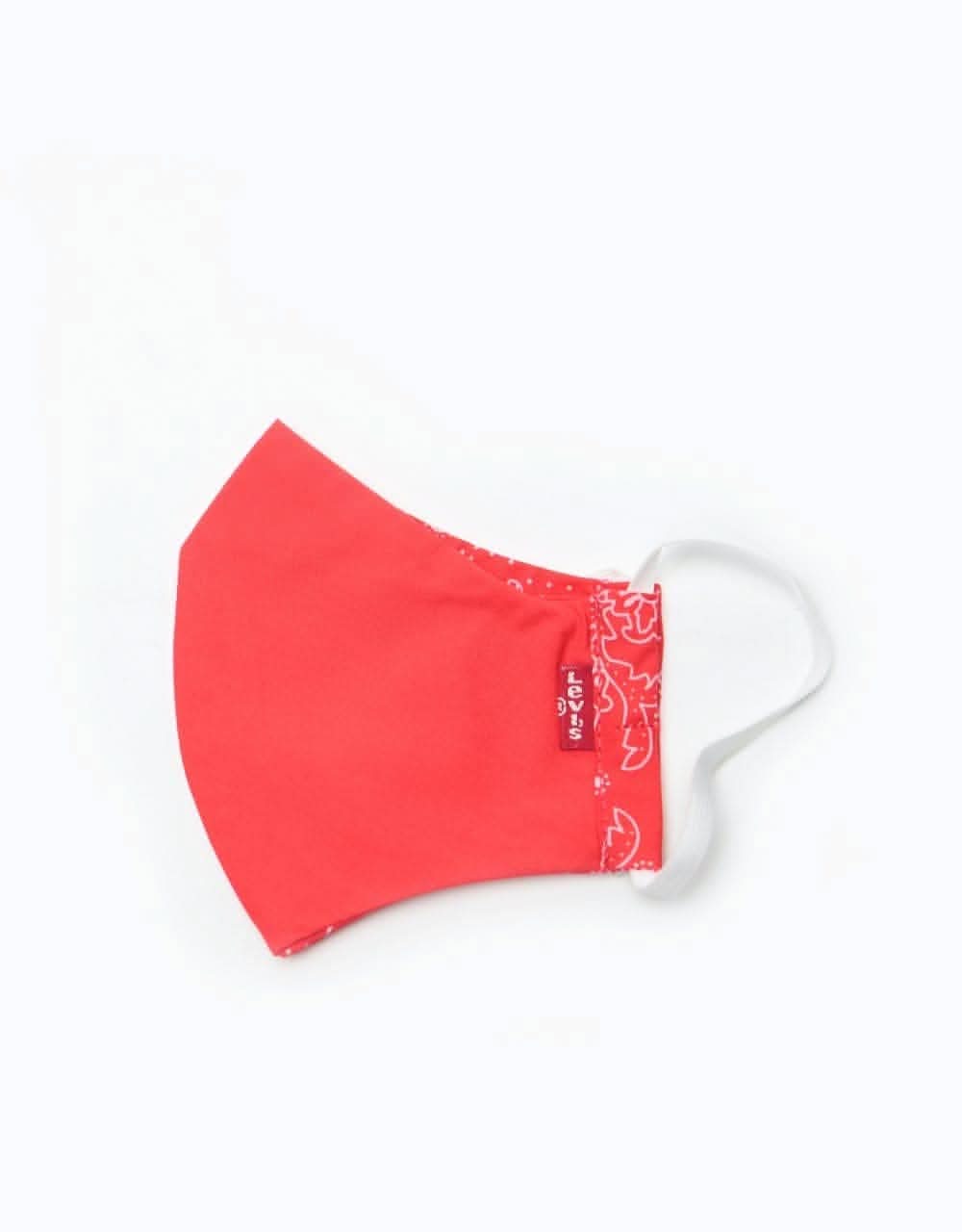 Levis Reusable Bandana Face Mask - Red - Image 5