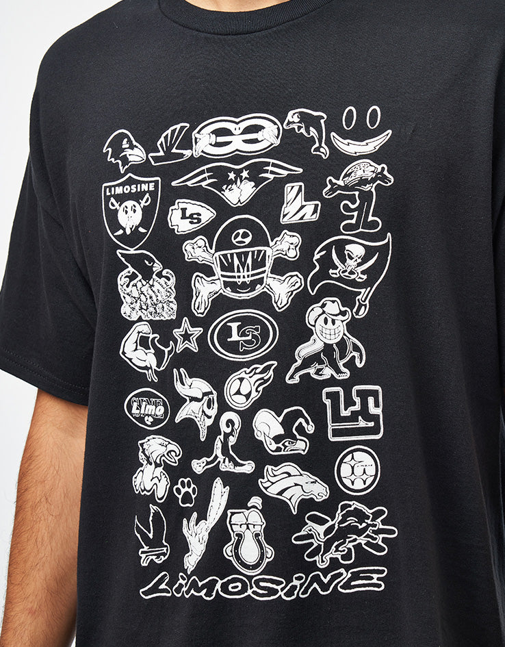 Limosine Limo Teams T-Shirt - Black - Image 3