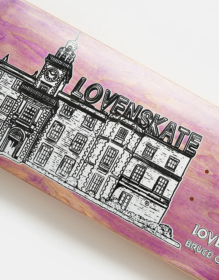Lovenskate x French Haunted HQ Skateboard Deck - 8.5" - Image 4