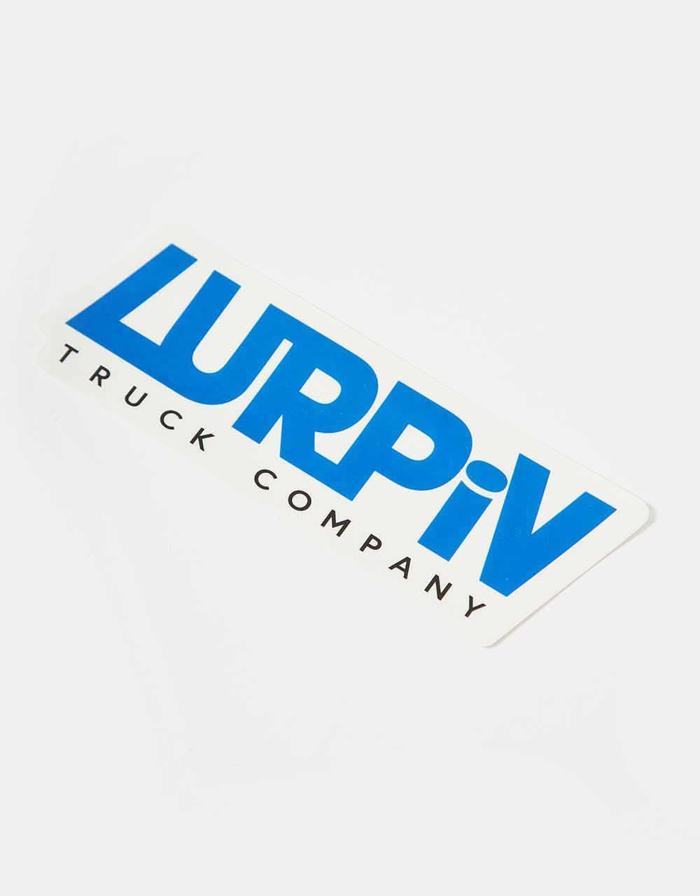 Lurpiv Big Logo Sticker - Blue - Image 3