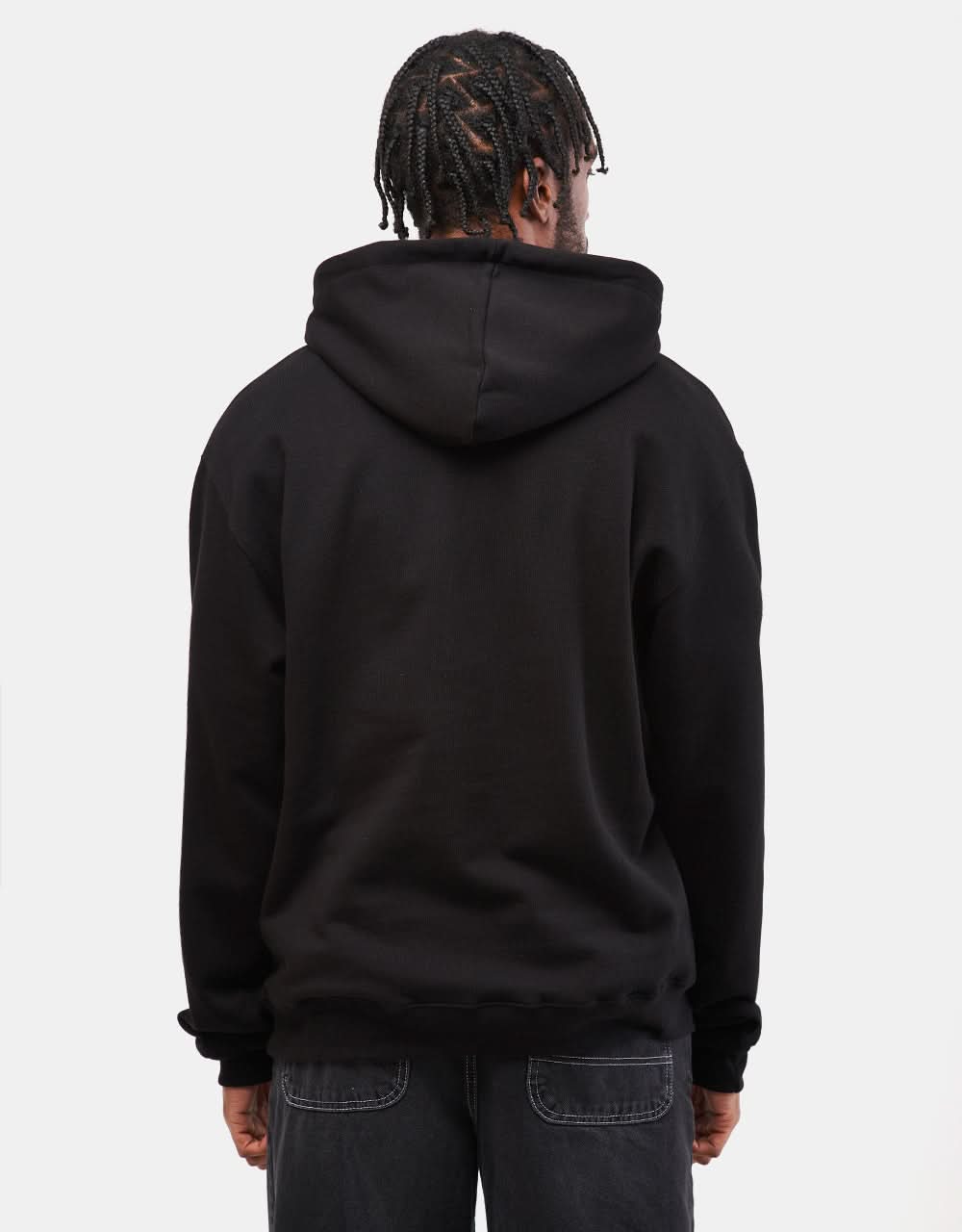 Lurpiv Orbit Logo Pullover Hoodie - Black - Image 2