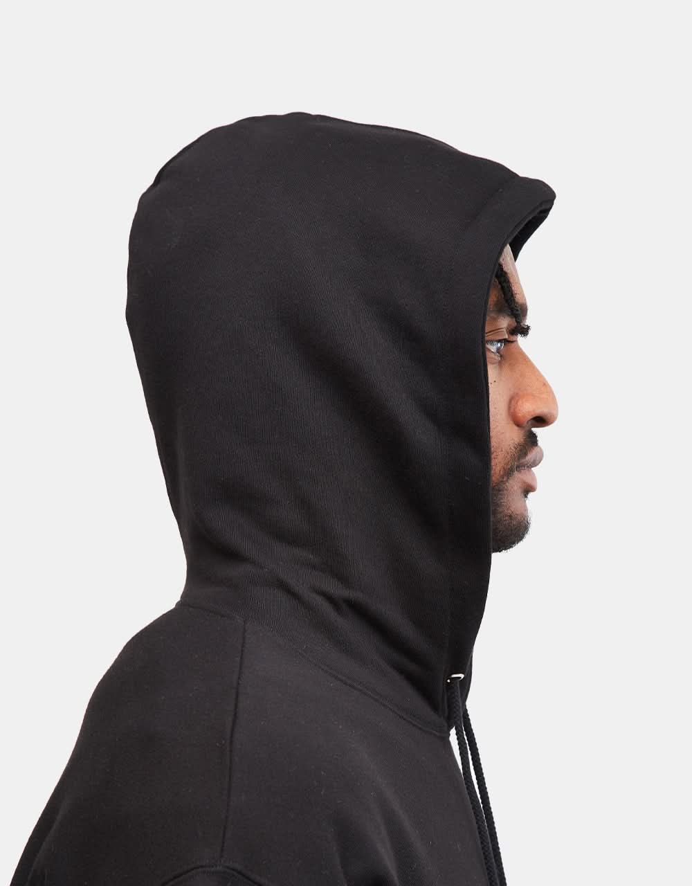 Lurpiv Orbit Logo Pullover Hoodie - Black - Image 4