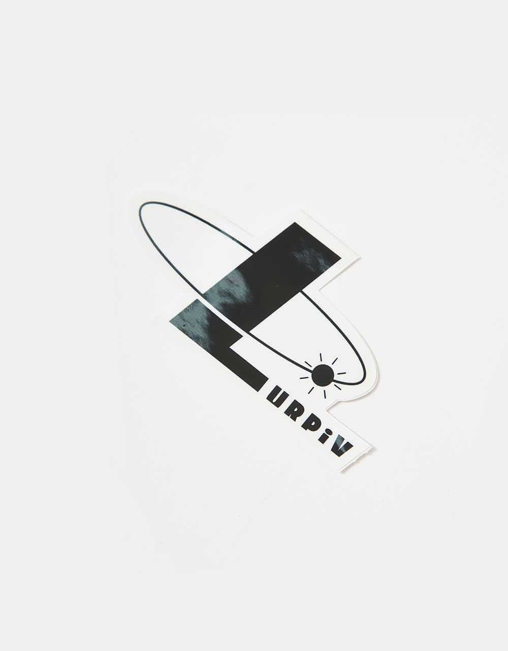 Lurpiv Orbit Logo Sticker - Black - Image 2