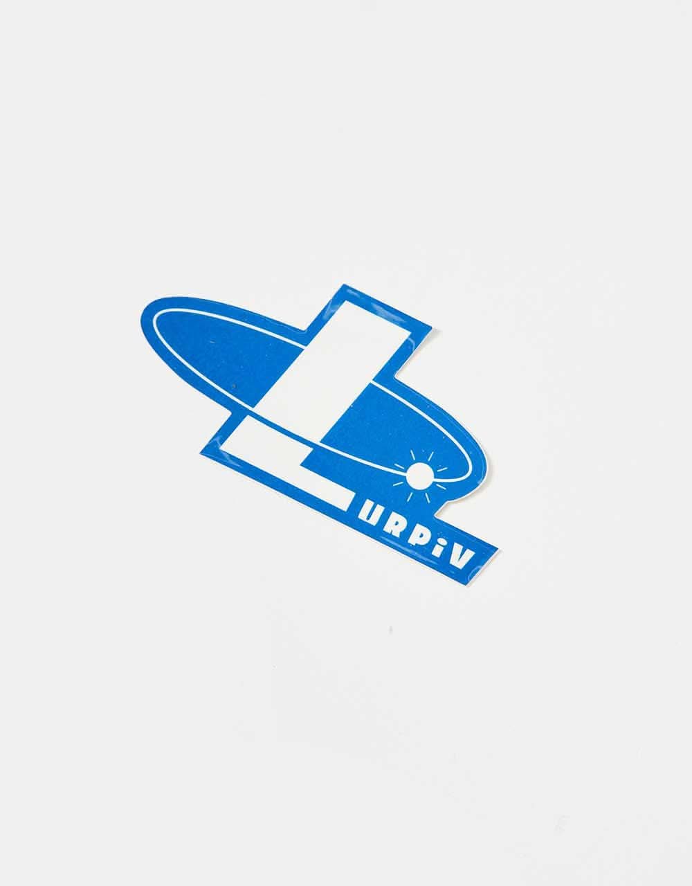 Lurpiv Orbit Logo Sticker - Blue - Image 2
