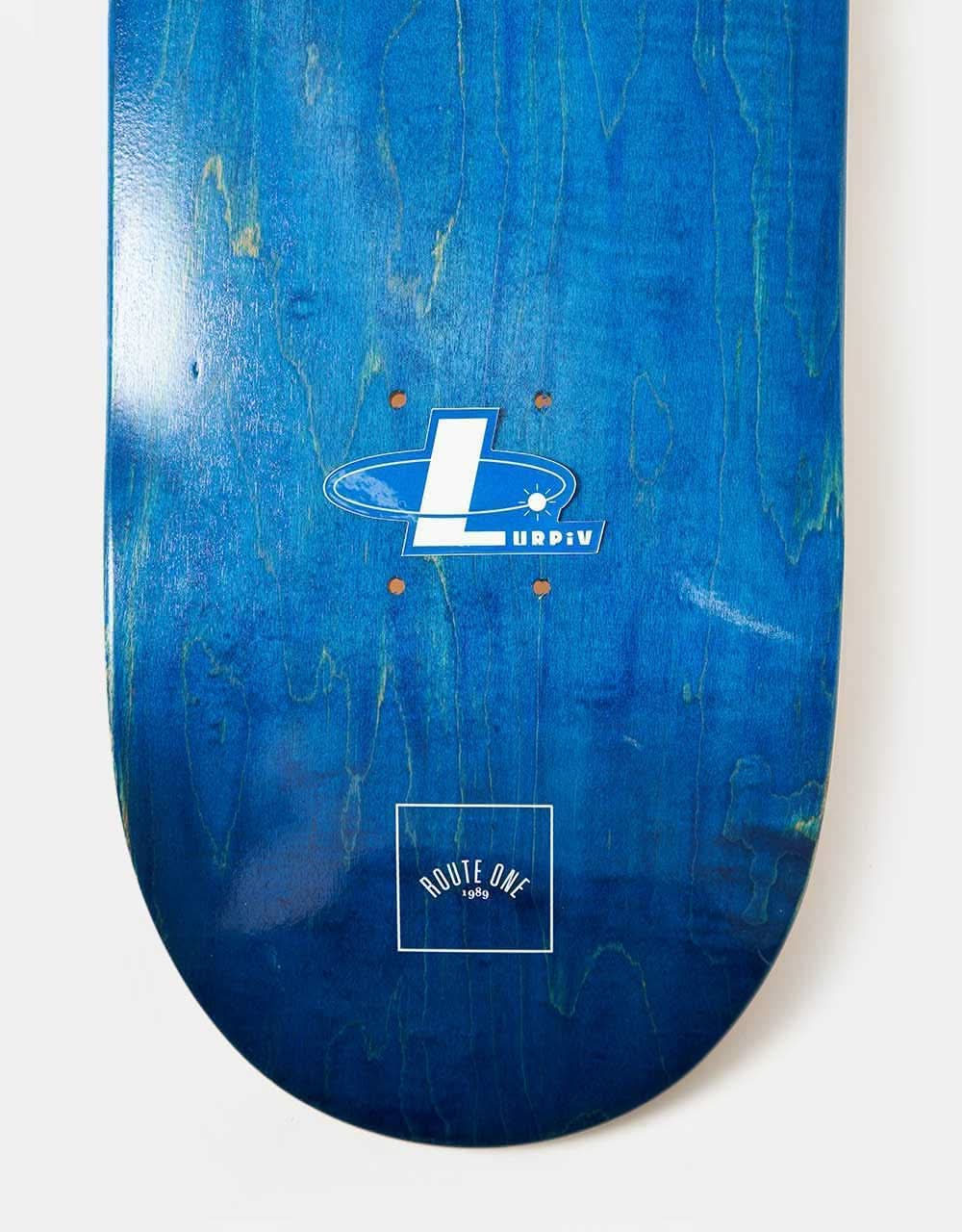Lurpiv Orbit Logo Sticker - Blue - Image 3