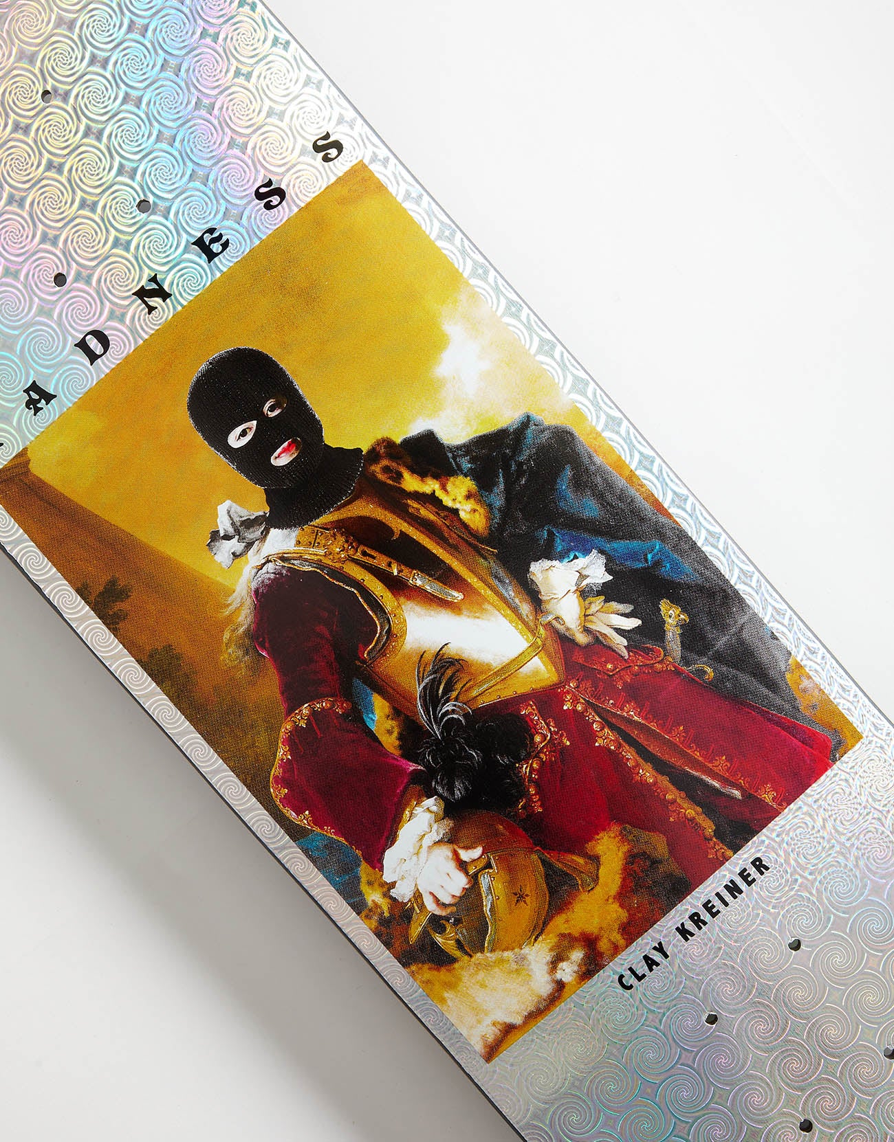 Madness Clay Masked Holo Impact Light Skateboard Deck - 8.25" - Image 3