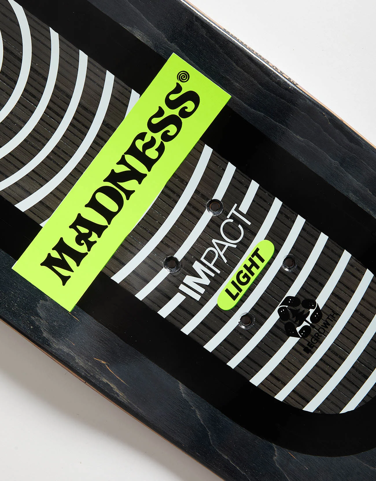 Madness Clay Masked Holo Impact Light Skateboard Deck - 8.25" - Image 4