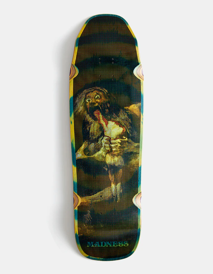 Madness Halftone Son Swirl R7 Skateboard Deck - 9.5"