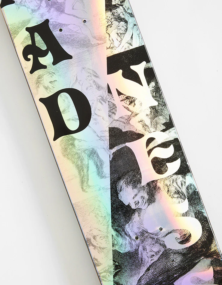 Madness Split Overlap Holo R7 Skateboard Deck - 8" - Image 2