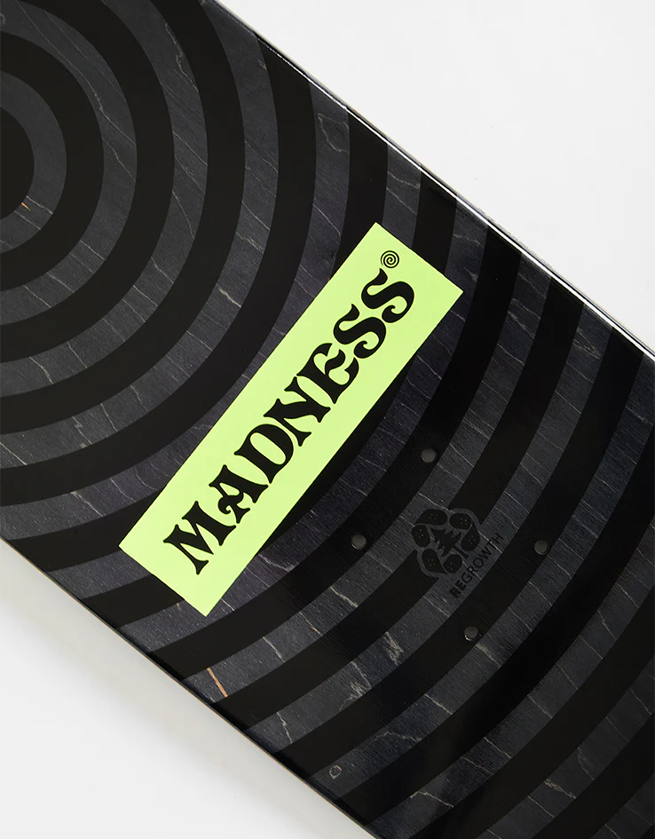 Madness Voices R7 'Slick MID' Green Skateboard Deck - 8.125" - Image 4