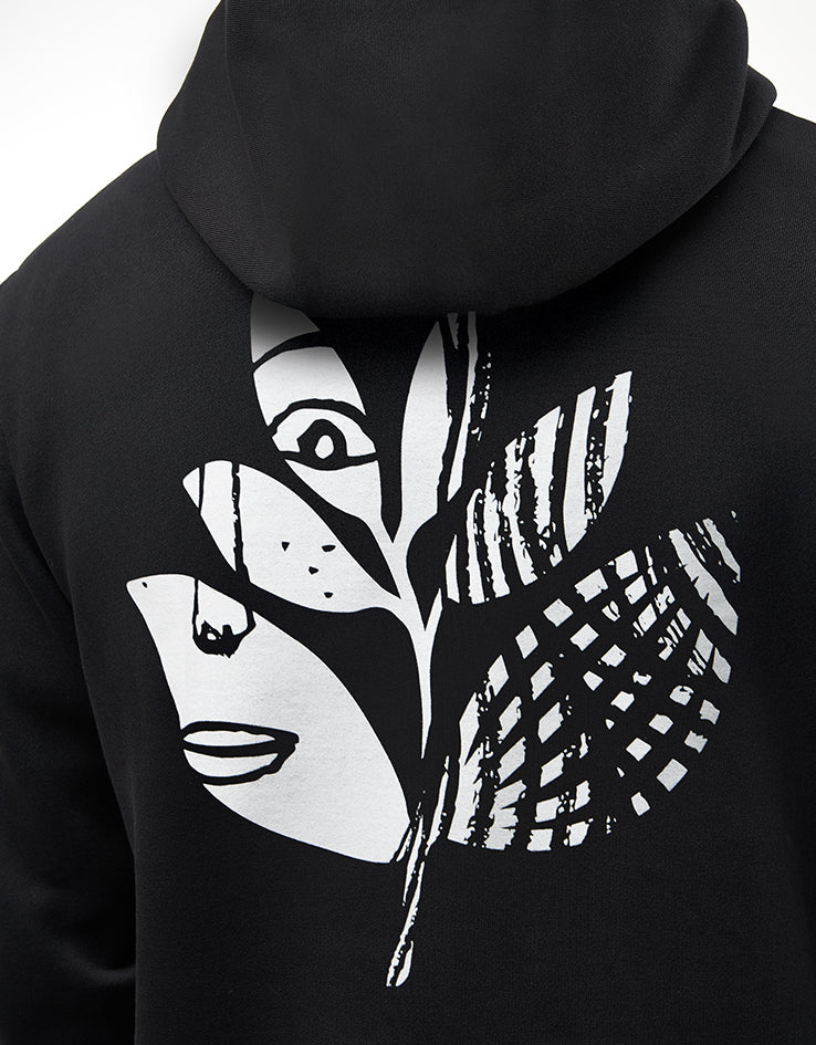 Magenta Femme Pullover Hoodie - Black - Image 3