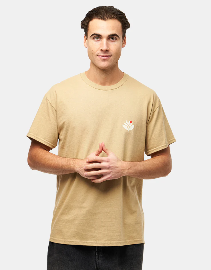 Magenta Fly T-Shirt - Beige - Image 2