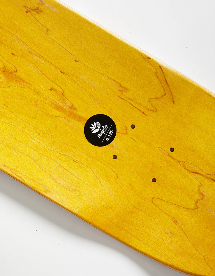 Magenta Gore City Jazz Skateboard Deck - 8.125" - Image 4