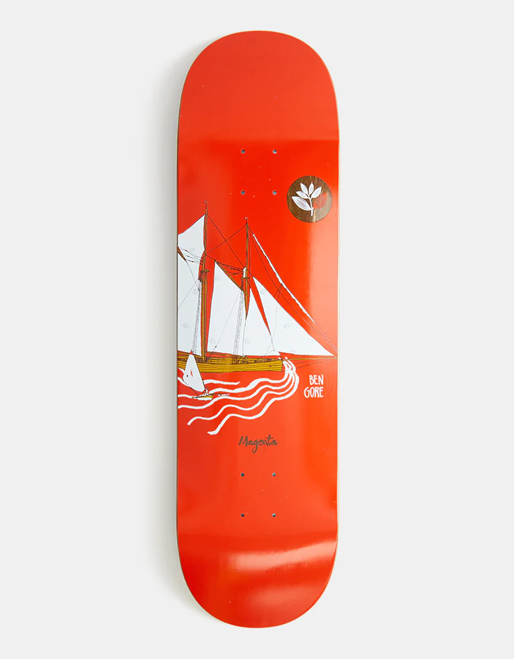 Magenta Gore Nautic Series Skateboard Deck - 8.5"