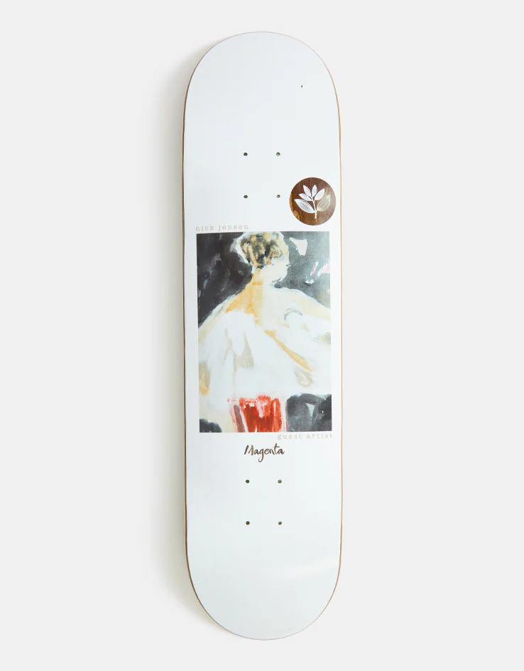 Magenta Jensen Guest Artist Skateboard Deck - 8.125"