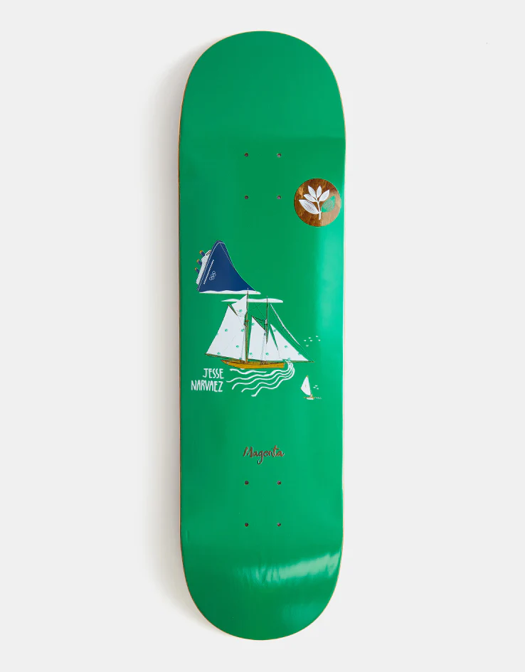 Magenta Narvaez Nautic Series Skateboard Deck - 8.4"