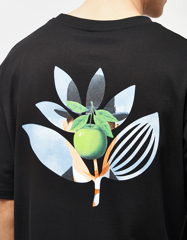 Magenta Pomme T-Shirt - Black - Image 3