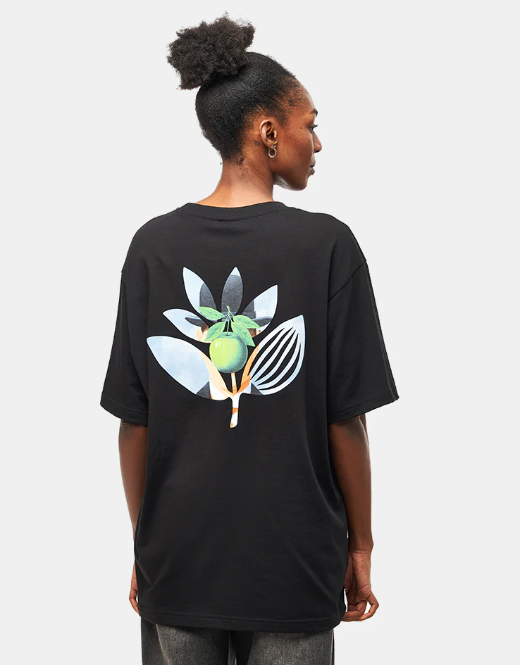 Magenta Pomme T-Shirt - Black - Image 5