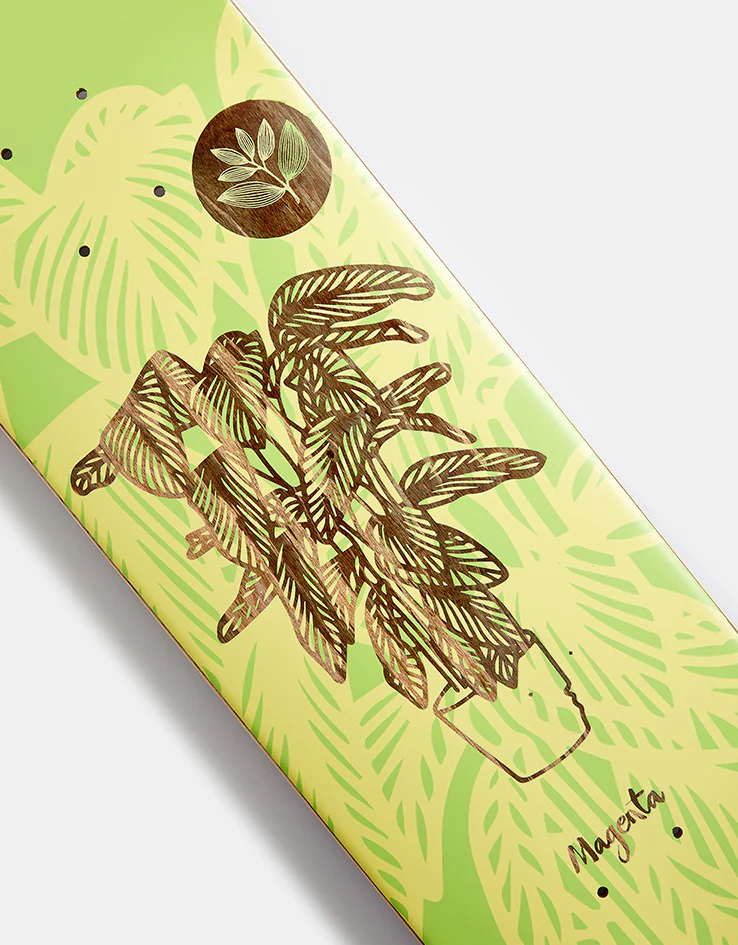 Magenta Power Plant Skateboard Deck - Image 3