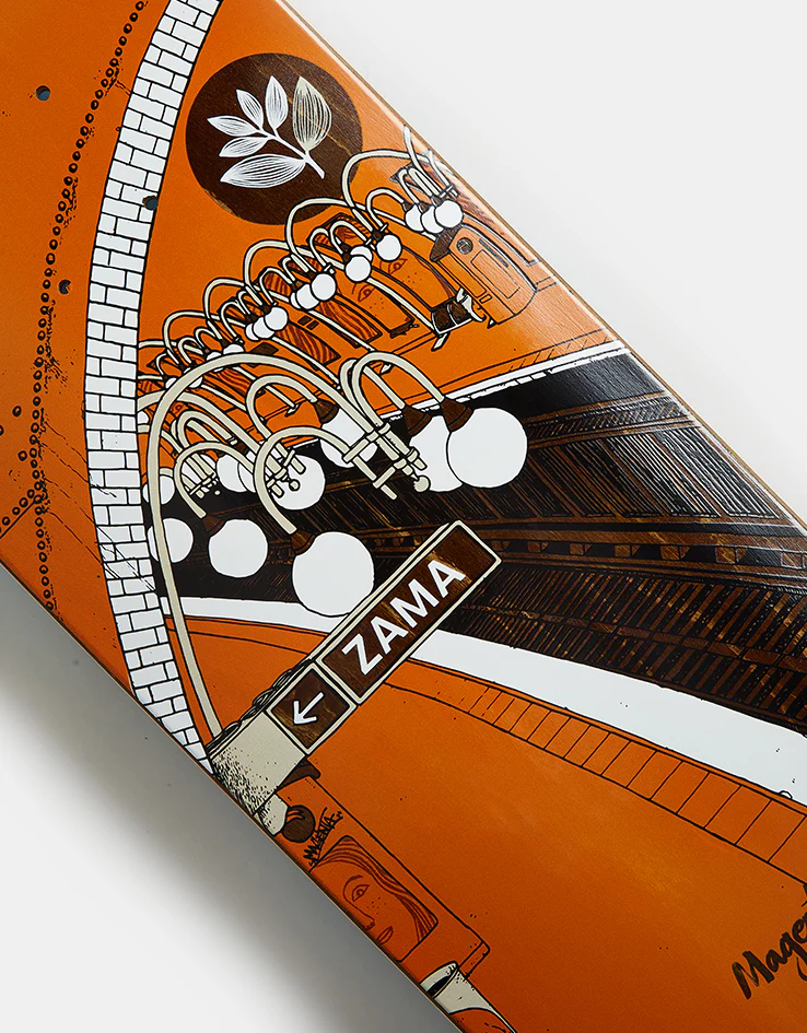 Magenta Shogo Metro Series Skateboard Deck - 8.25" - Image 3