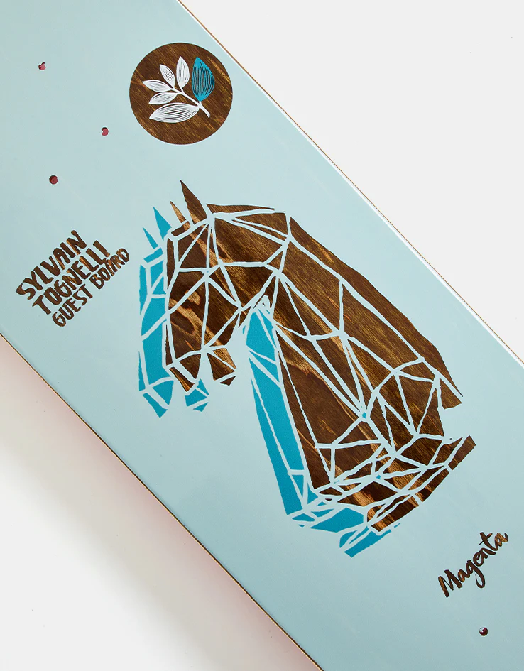 Magenta Sylvain Tognelli Guest Skateboard Deck - 8.5" - Image 3