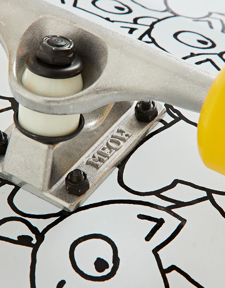 Meow Sticker Pile Complete Skateboard - 8" - Image 6
