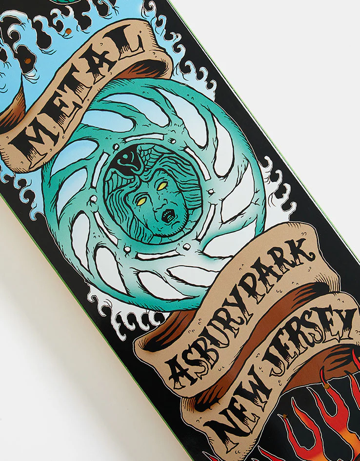 Metal APNJ Skateboard Deck - 8.25" - Image 3