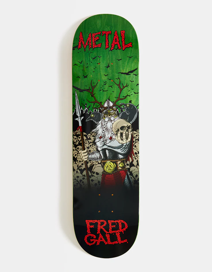 Metal Gall Odin Skateboard Deck - 8.5"