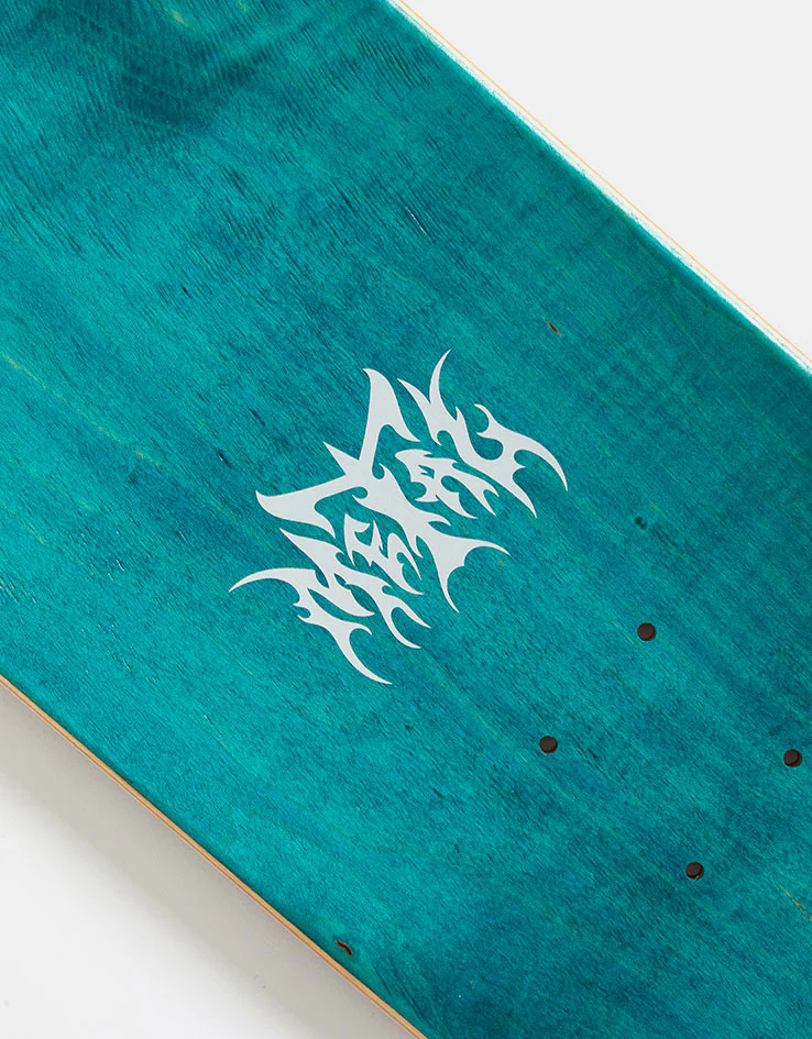 Metal Jersey Devil Skateboard Deck - 8.375" - Image 4