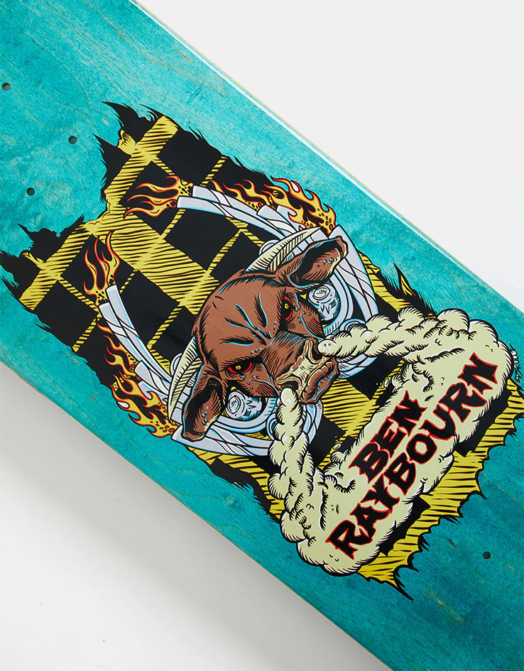 Metal Raybourn Steer Skateboard Deck - 9" - Image 3