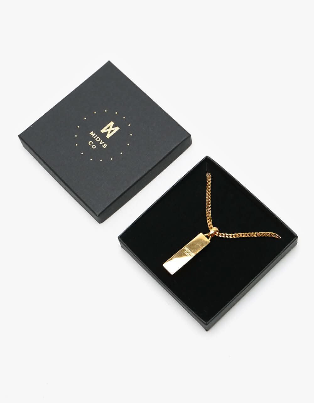Midvs Co 18K Gold Plated Knox Necklace - Gold - Image 6